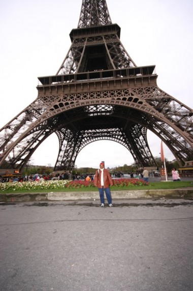 Torre Eiffel: durante o dia a visão é monumental... 